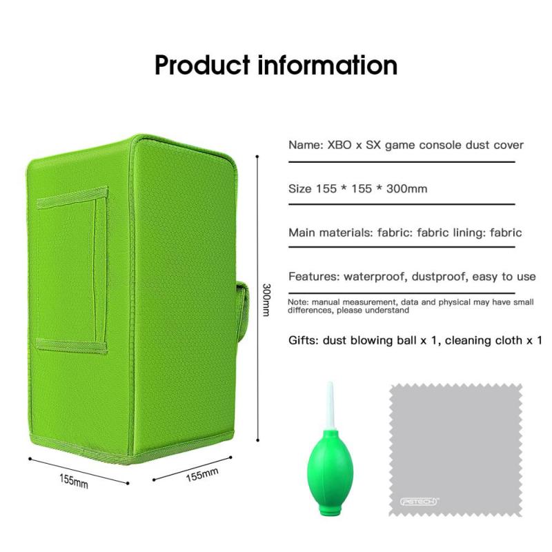 For Xbox X Series Host Dust Cover Durable Console Waterproof Dust Guard With Handle Storage Dust Cover Protective Cover - Image 4
