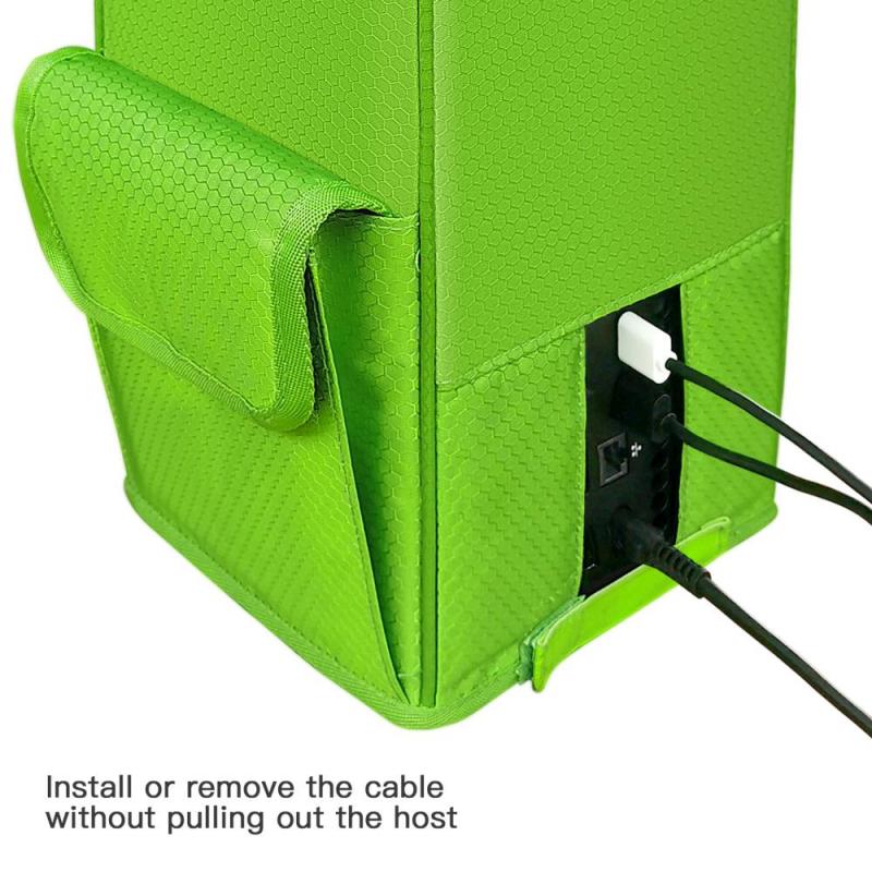 For Xbox X Series Host Dust Cover Durable Console Waterproof Dust Guard With Handle Storage Dust Cover Protective Cover - Image 5