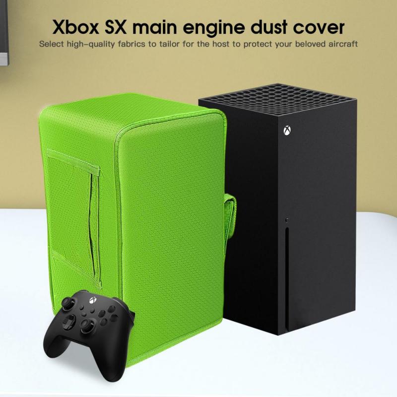 For Xbox X Series Host Dust Cover Durable Console Waterproof Dust Guard With Handle Storage Dust Cover Protective Cover