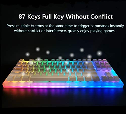 Womier K87 Mechanical Gaming Keyboard - Image 3