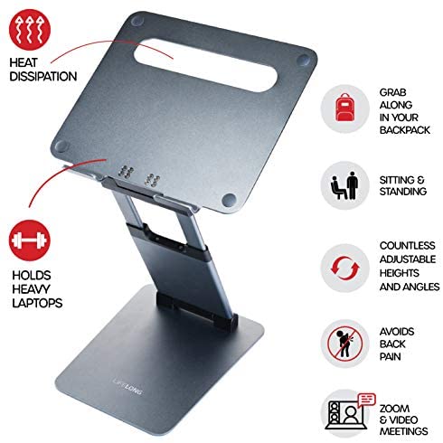 Ergonomic Laptop stand for desk - Image 5