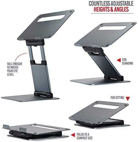 Ergonomic Laptop stand for desk - Image 3