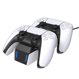 TALK WORKS PS5 Controller Charger Station for PlayStation