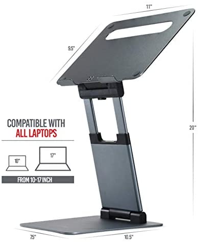 Ergonomic Laptop stand for desk - Image 4