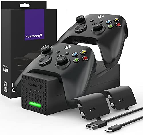 Fosmon Dual 2 Controller Charger Compatible with Xbox Series