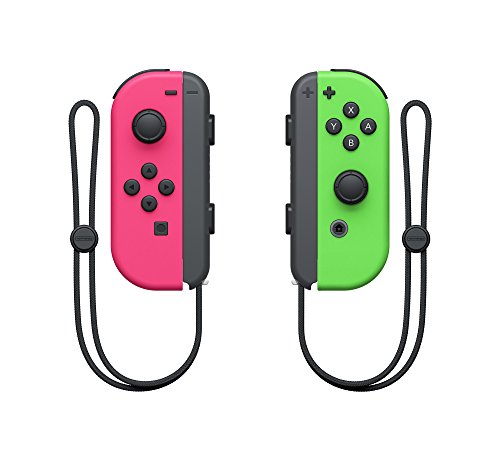 Nintendo Joy-Con (L/R) - Neon Pink / Neon Green - Image 2