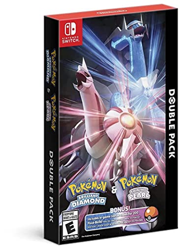 Pokémon Brilliant Diamond & Pokemon Shining Pearl Double Pack - Nintendo Switch