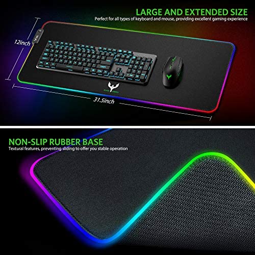 Blade Hawks RGB Gaming Mouse Pad - Image 6
