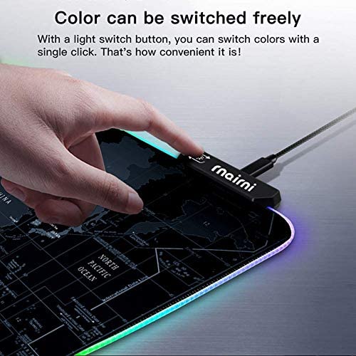 rnairni Extended RGB Gaming Mouse Pad - Image 4