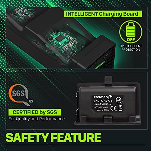 Fosmon Dual 2 Controller Charger Compatible with Xbox Series - Image 5