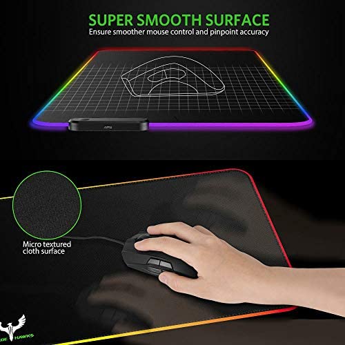 Blade Hawks RGB Gaming Mouse Pad - Image 5