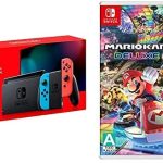 Nintendo Switch with Neon Blue and Neon Red Joy‑Con - HAC-001(-01) & Mario Kart 8 Deluxe - Nintendo Switch