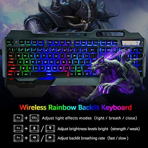 Wireless Gaming Keyboard and Mouse - Image 2