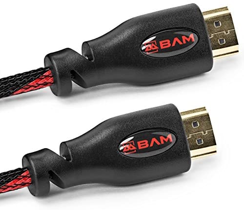 BAM 3 Pack High Speed 4K HDMI Cables - 3' Long - Image 2