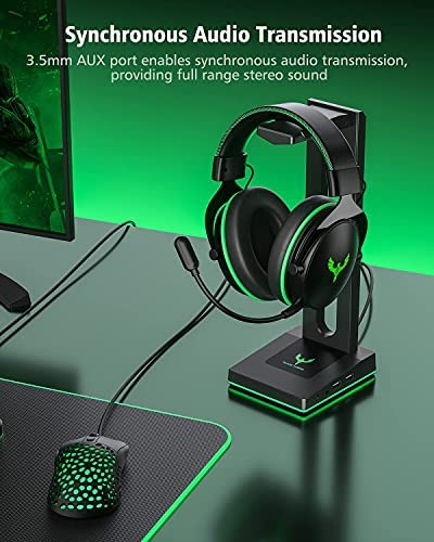 Blade Hawks RGB Headphone Stand - Image 4
