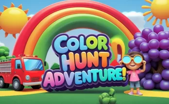 Color Hunt Adventure | Fun Color Recognition Song for Kids 🌈🔍