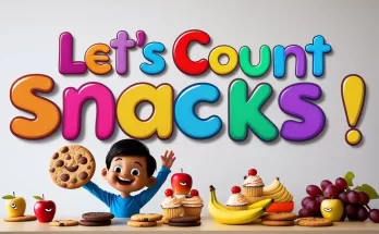 Kids Can Master Numbers with YUMMY Snack Counting