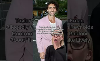 Taylor Swift, Hugh Jackman Allegedly Saw Ryan Reynolds Confront Justin Baldoni About Blake Lively