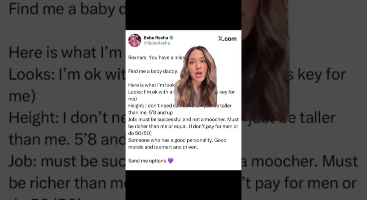 Short kings come to the front! Bebe Rexha is looking for a man 👀 #therundown #beberexha