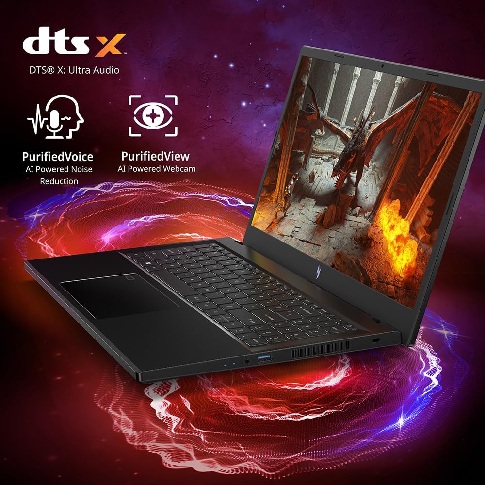 acer Nitro V Gaming Laptop | Intel Core i5-13420H Processor | NVIDIA GeForce RTX 4050 Laptop GPU | 15.6" FHD IPS 144Hz Display | 8GB DDR5 | 512GB Gen 4 SSD | WiFi 6 | Backlit KB | ANV15-51-51H9 - Image 8