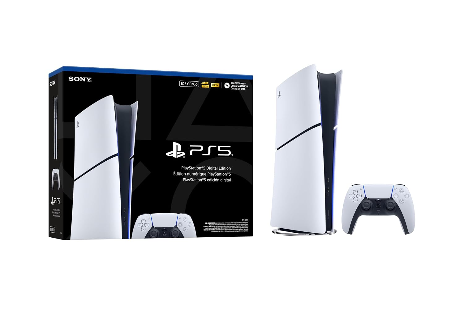 PlayStation®5 Digital Edition (SLIM) – 825GB (Renewed) - Image 5