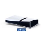 PlayStation 5 Pro with 2TB SSD Storage, Console Only - PS5 Pro Gaming System, White (Renewed)