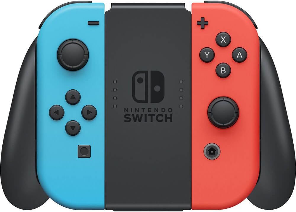 Nintendo Switch with Neon Blue and Neon Red Joy‑Con - Image 3