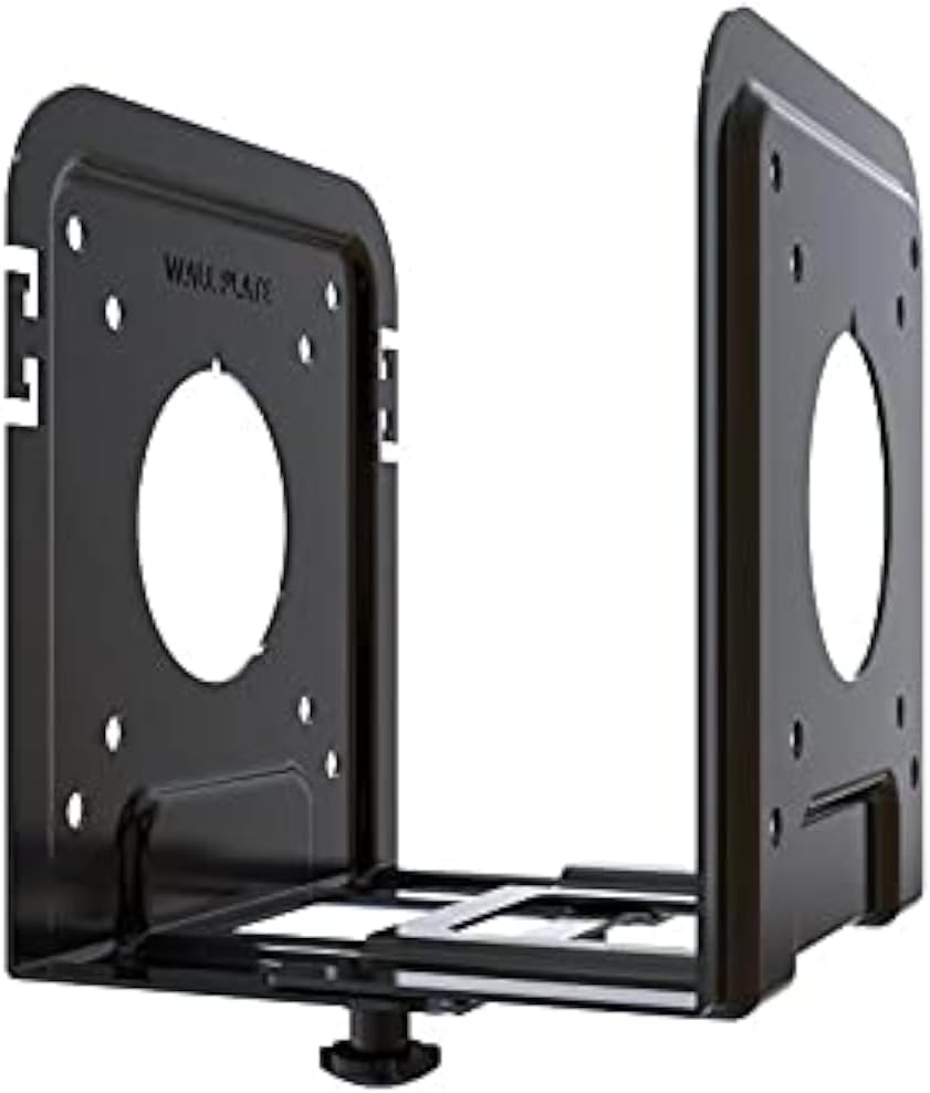 Mount Plus D-06-03 Super Wide Adjustable Device Wall Mount | Mount On Back of TV and Monitor | DVD Players, Cable Boxes, Receivers, Set Top Box, Game Console Such As PS3, PS4, PS5