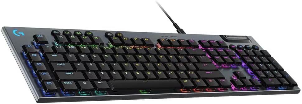 Logitech G915 X Wired Gaming Keyboard (Linear)- Black - Image 4