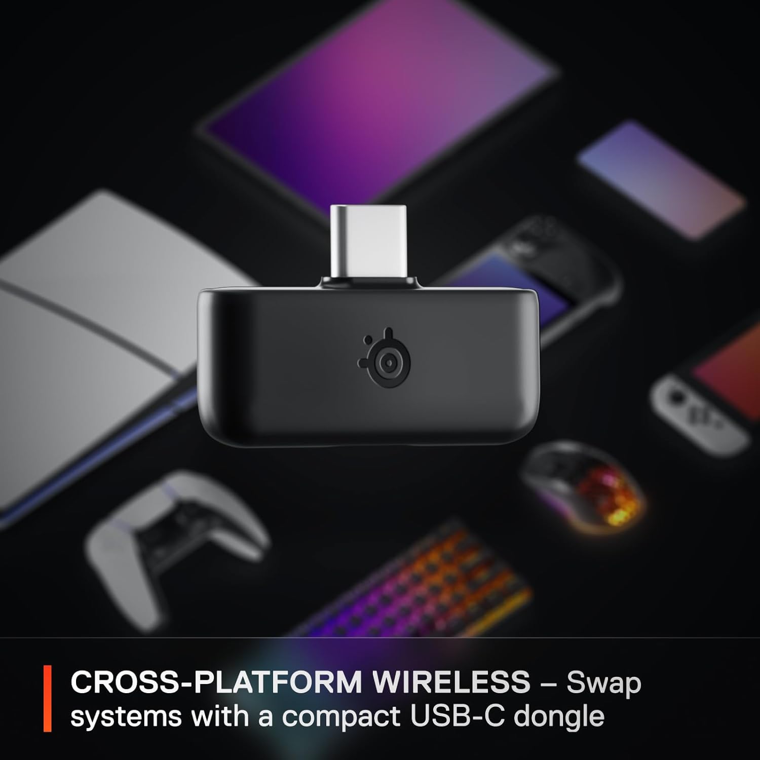 SteelSeries Arctis Nova 5P Wireless Multi-System Gaming Headset — Neodymium Magnetic Drivers — 100+ Audio Presets — 60 HR Battery — 2.4GHz or BT — ClearCast Gen2.X Mic — PS5, PS4, PC, Switch, Mobile - Image 7