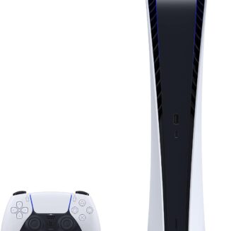 Sony PlayStation 5 Disc Edition PS5 Gaming Console, 16GB GDDR6 Memory, Ultra-High Speed 825GB SSD, 4K UHD Blu-Ray, WiFi 6, Bluetooth 5.1, 120Hz 8K Output