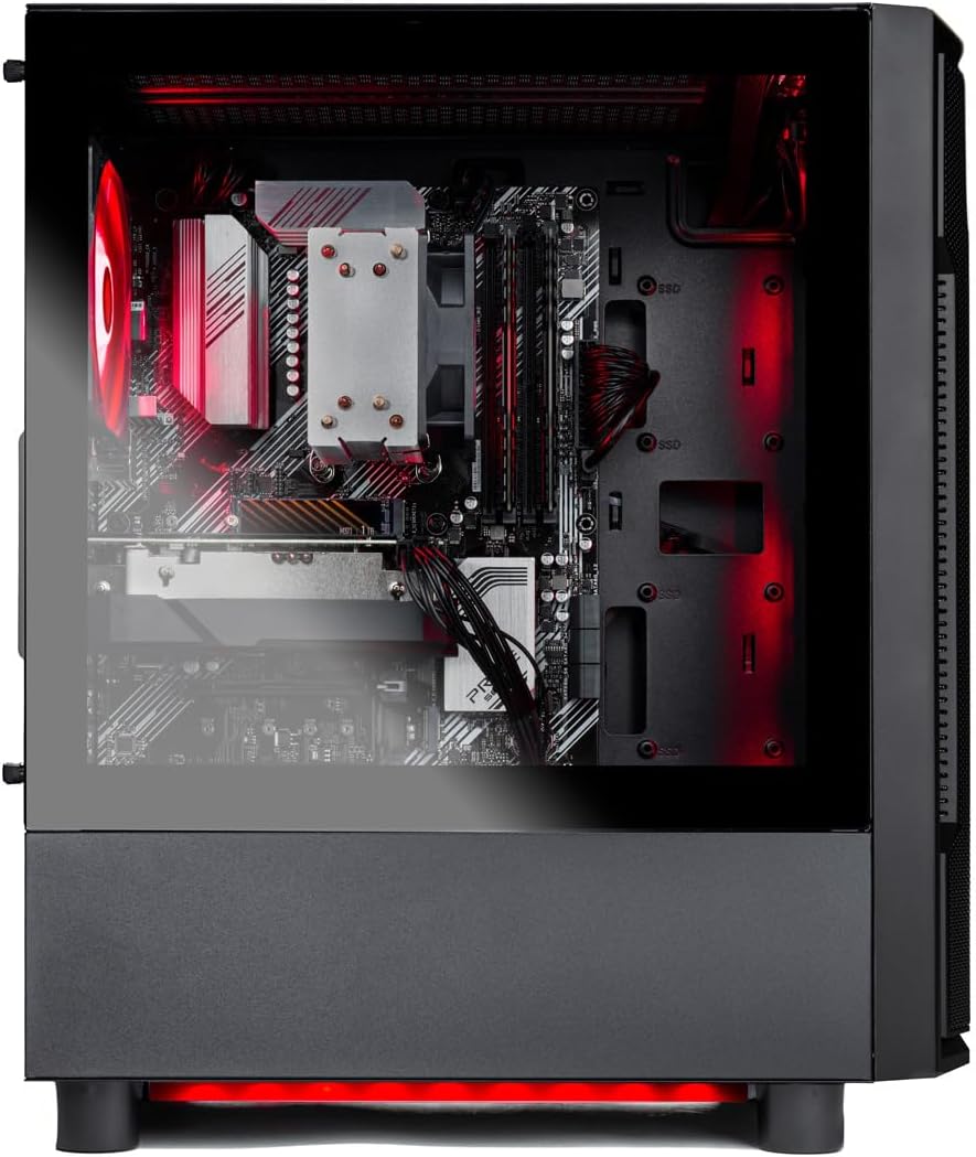 Skytech Gaming Shadow Gaming PC, Intel i5 13400F 2.5GHz, NVIDIA RTX 5060, 1TB NVMe SSD, 16GB DDR5 RAM 6000, 650W Gold PSU, Wi-Fi, Win 11, Desktop - Image 5