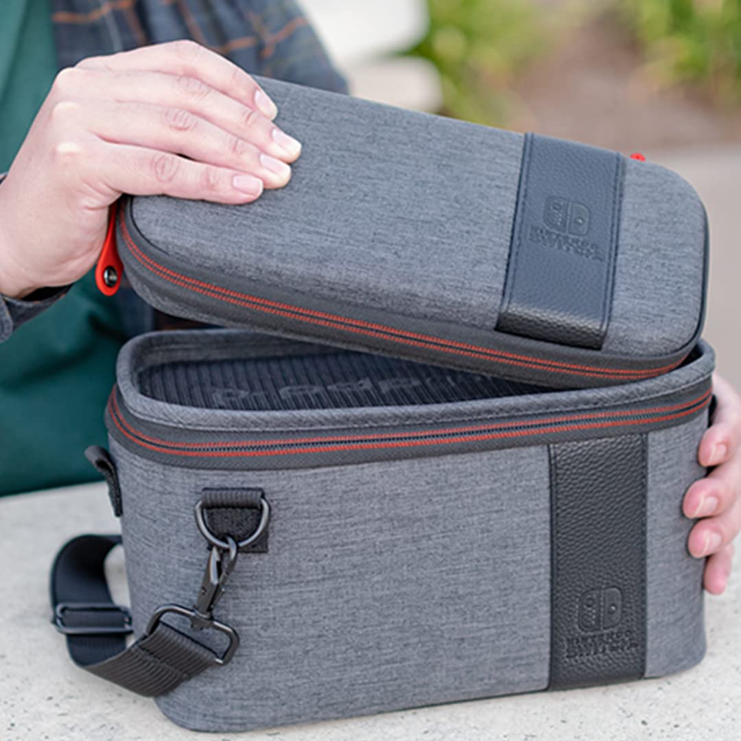 PDP Pull-N-Go 2-in-1 Travel Case & Accessory Storage for Nintendo Switch - Image 7