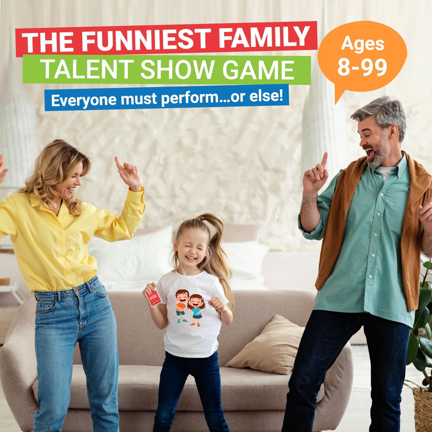 Talent Jam - Laugh Out Loud Fun - Acting & Charades Talent Game for Kids - Image 5