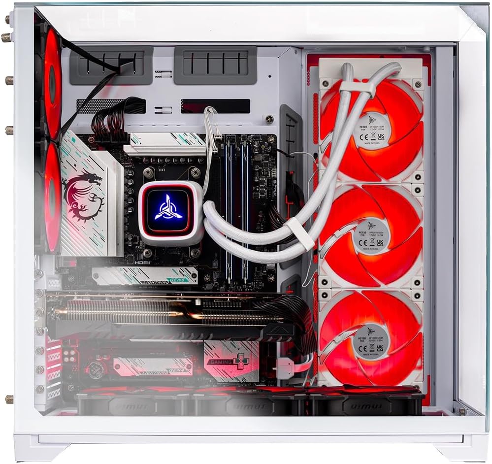Skytech Gaming O11 Vision Gaming PC, AMD Ryzen 7 9850X3D 4.7GHz, NVIDIA RTX 5070 Ti 16GB VRAM, 2TB Gen4 NVMe SSD, 32GB DDR5 RAM 5600, 850W Gold ATX 3 PSU, 360 ARGB AIO, Wi-Fi 5, Windows 11, Desktop - Image 5
