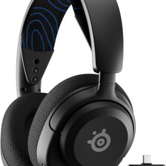 SteelSeries Arctis Nova 5P Wireless Multi-System Gaming Headset — Neodymium Magnetic Drivers — 100+ Audio Presets — 60 HR Battery — 2.4GHz or BT — ClearCast Gen2.X Mic — PS5, PS4, PC, Switch, Mobile