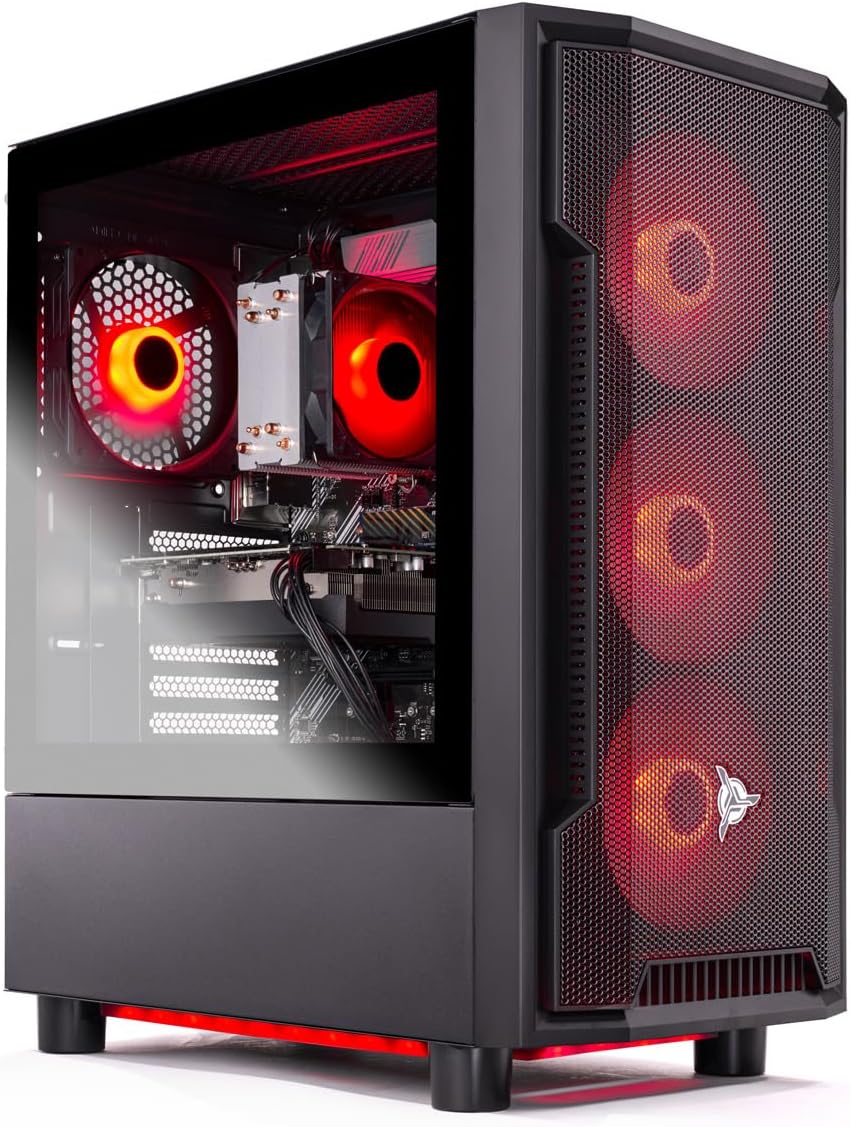 Skytech Gaming Shadow Gaming PC, Intel i5 13400F 2.5GHz, NVIDIA RTX 5060, 1TB NVMe SSD, 16GB DDR5 RAM 6000, 650W Gold PSU, Wi-Fi, Win 11, Desktop - Image 4