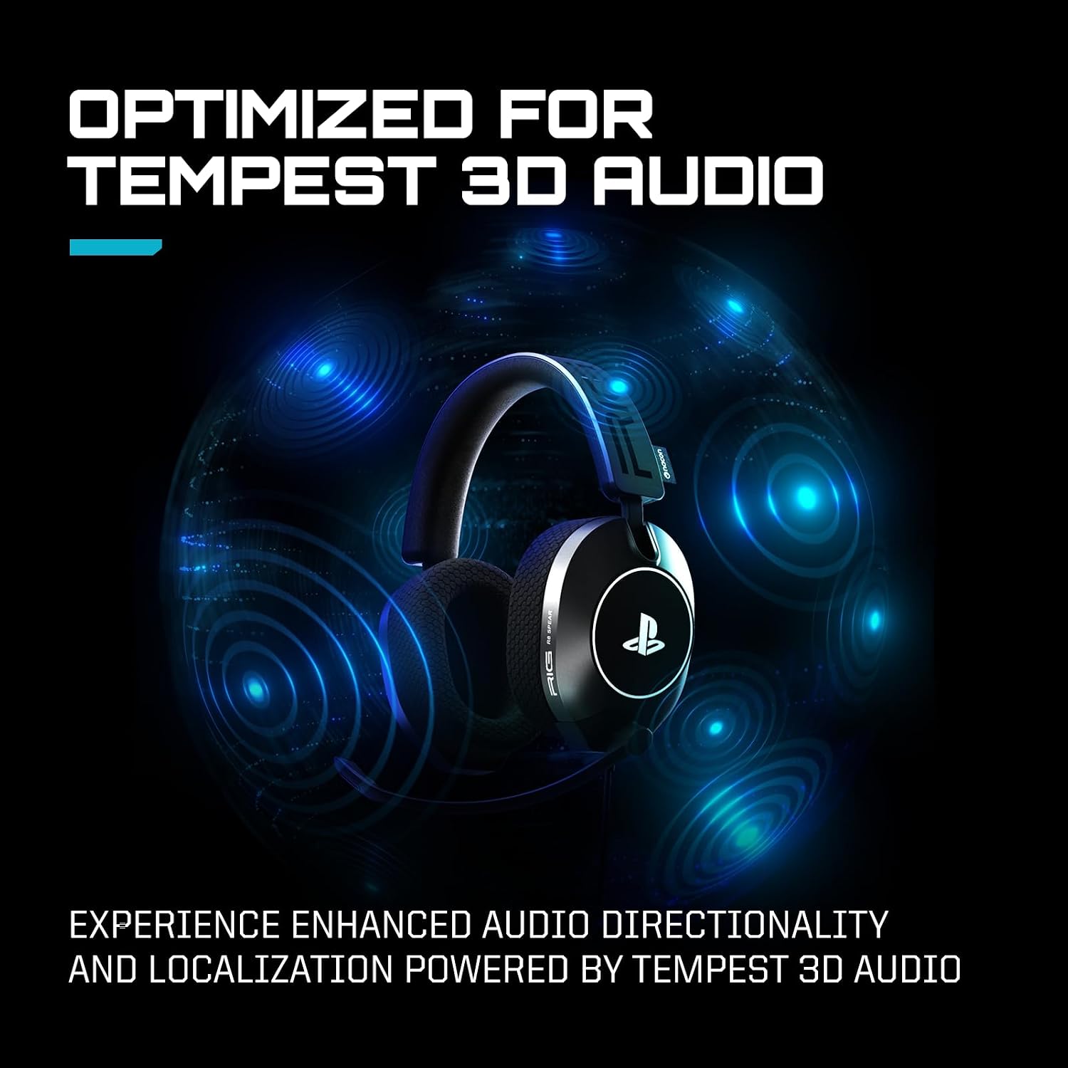 RIG R5 Spear PRO HS Wired Gaming Headset Officially Licensed PlayStation - Image 5