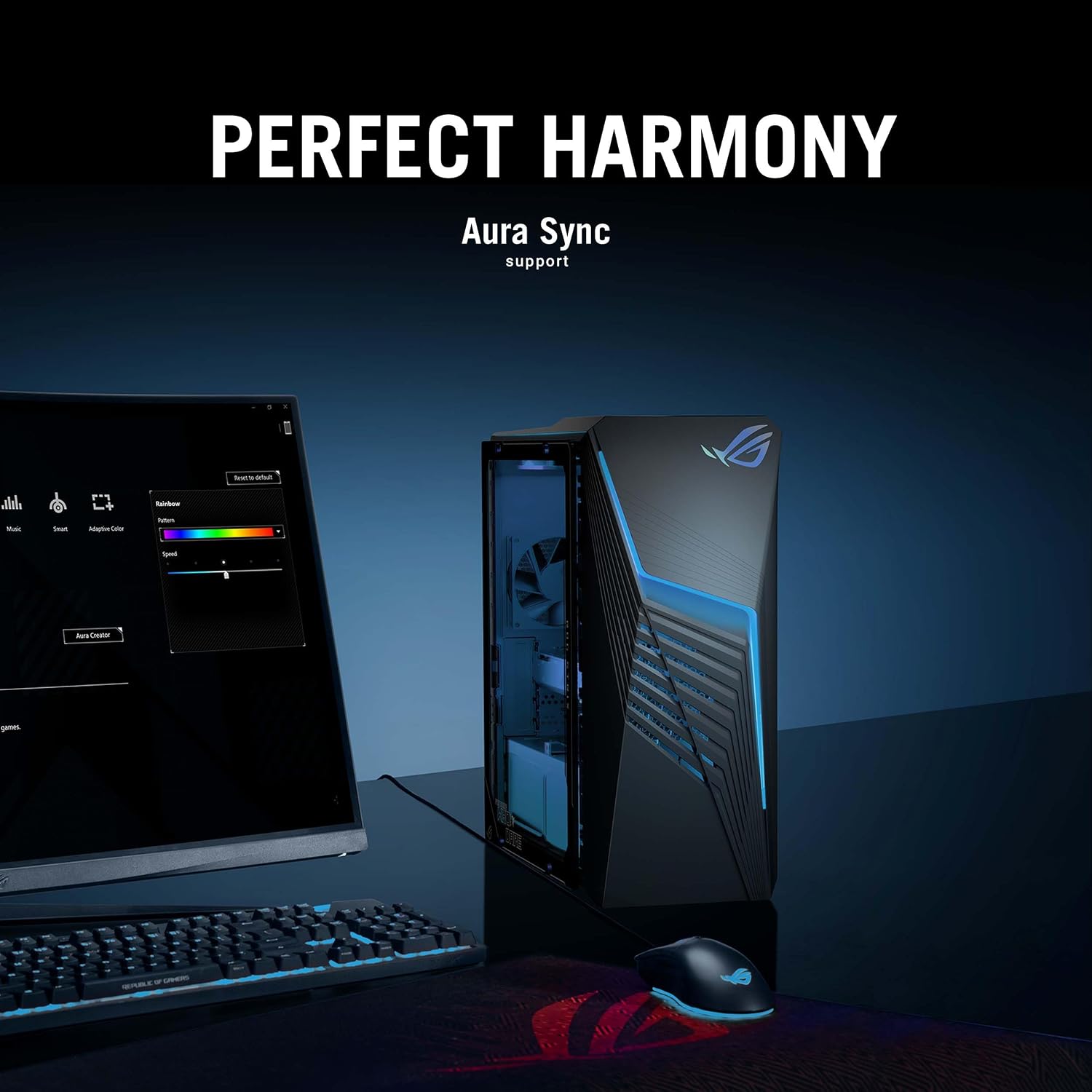 ASUS ROG G13CH (2024) Gaming Desktop PC, Intel® Core™ i7-14700F, NVIDIA® GeForce RTX™ 4060 Dual, 1TB NVMe™ PCIe® Gen4 SSD, 16GB DDR5 RAM, Windows 11, G13CHR-PS766 - Image 9