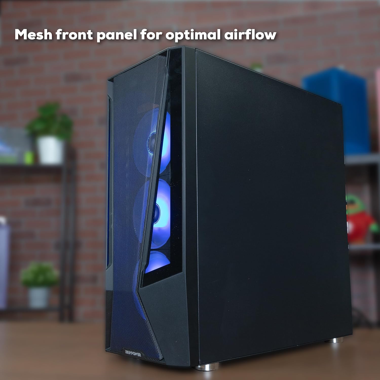 iBUYPOWER Trace 7 Mesh Gaming PC Computer Desktop TMA7N3501 (AMD Ryzen 7 5700, RTX 3050 6GB, 16GB DDR4 RGB 3200MHz (8x2), 1TB NVMe, WiFi Ready, Windows 11 Home Advanced) - Image 7