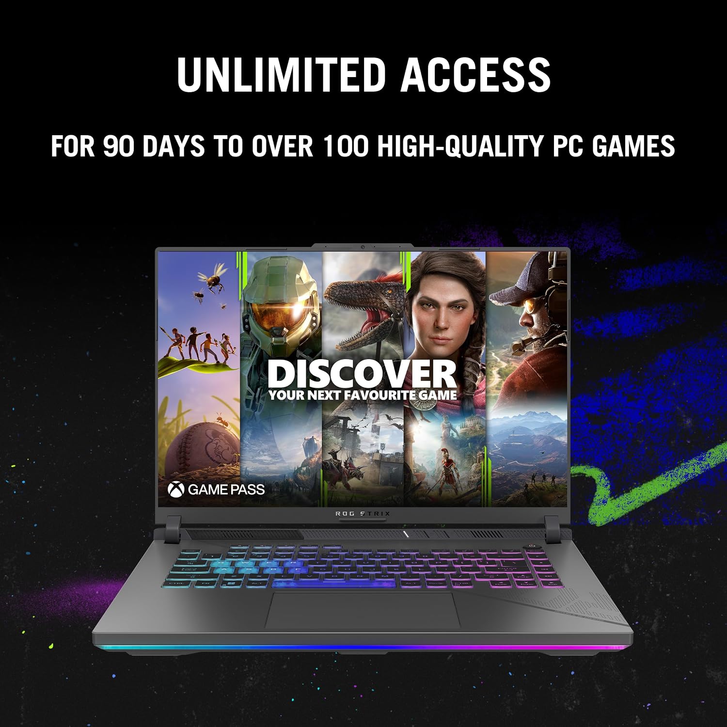 ASUS ROG Strix G16 (2024) Gaming Laptop, 16” ROG Nebula Display 16:10 QHD 240Hz, NVIDIA® GeForce RTX™ 4070, Intel® Core™ i9-14900HX, 16GB DDR5-5600, 1TB PCIe Gen4 SSD, Wi-Fi 6E, Win 11, G614JIR-AS94 - Image 9