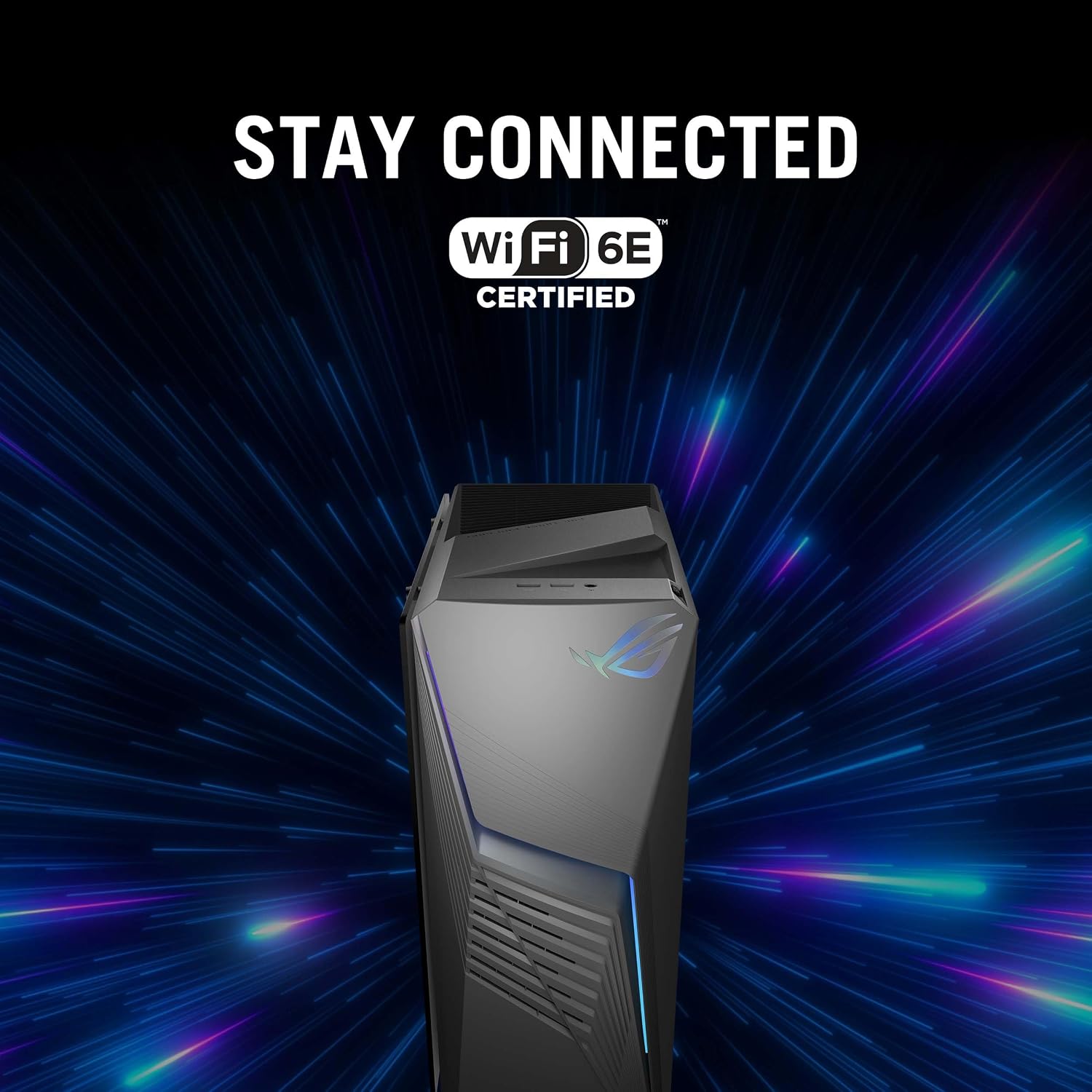 ASUS ROG G13CH (2024) Gaming Desktop PC, Intel® Core™ i7-14700F, NVIDIA® GeForce RTX™ 4060 Dual, 1TB NVMe™ PCIe® Gen4 SSD, 16GB DDR5 RAM, Windows 11, G13CHR-PS766 - Image 6