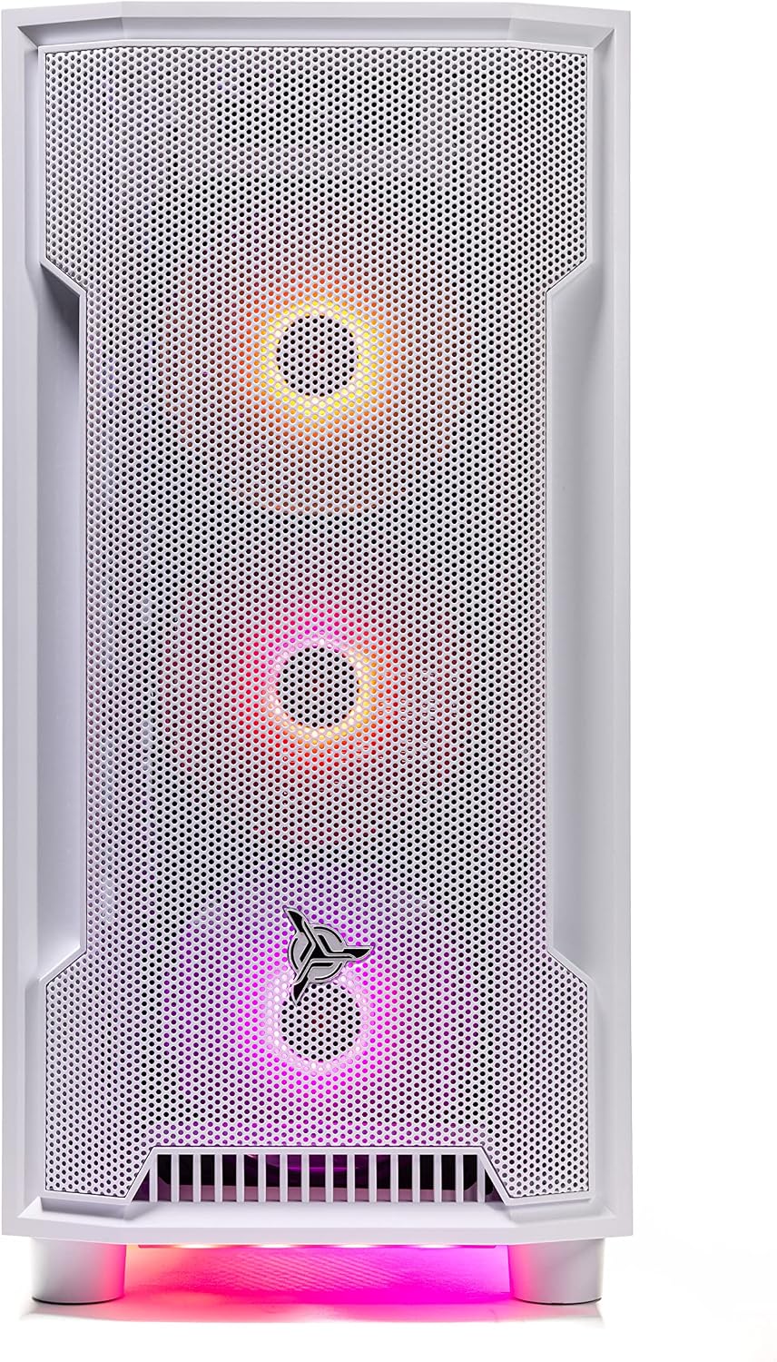 Skytech Gaming Archangel Gaming PC Desktop – Intel Core i7 12700F 2.1 GHz, NVIDIA RTX 4060, 1TB NVME SSD, 16GB DDR4 RAM 3200, 600W Gold PSU, 240mm AIO, 11AC Wi-Fi, Windows 11 Home 64-bi,White - Image 3